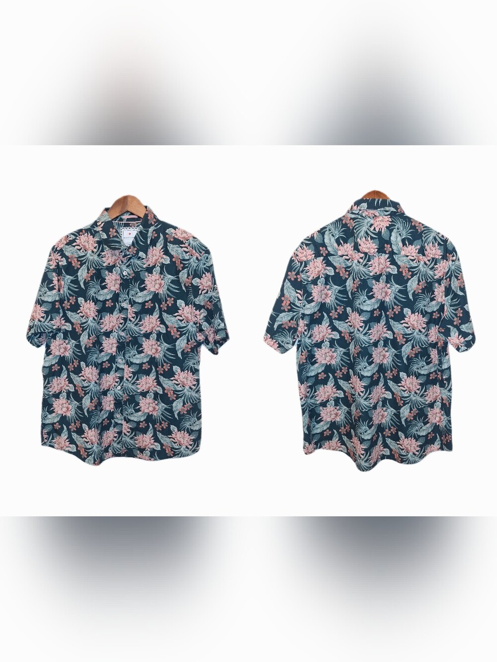 Premium Hawaiian Aloha Shirt 4-Pack Bundle – Izod, Denim & Flower, Pacific & Co. - Picture 9 of 16